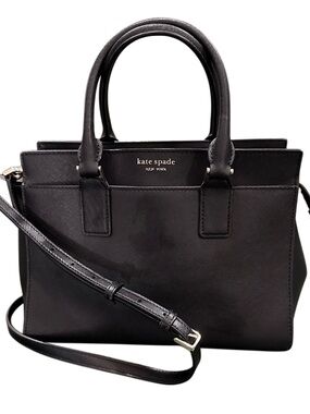 Kate Spade Cameron St. Candace NY Satchel Leather Structured Satchel Crossbody